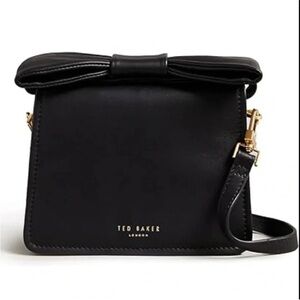 Ted Baker Black Bag with Bow Accent